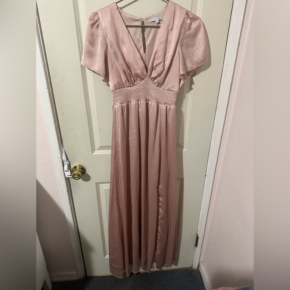 Baltic Born Prague Satin Maxi Dress